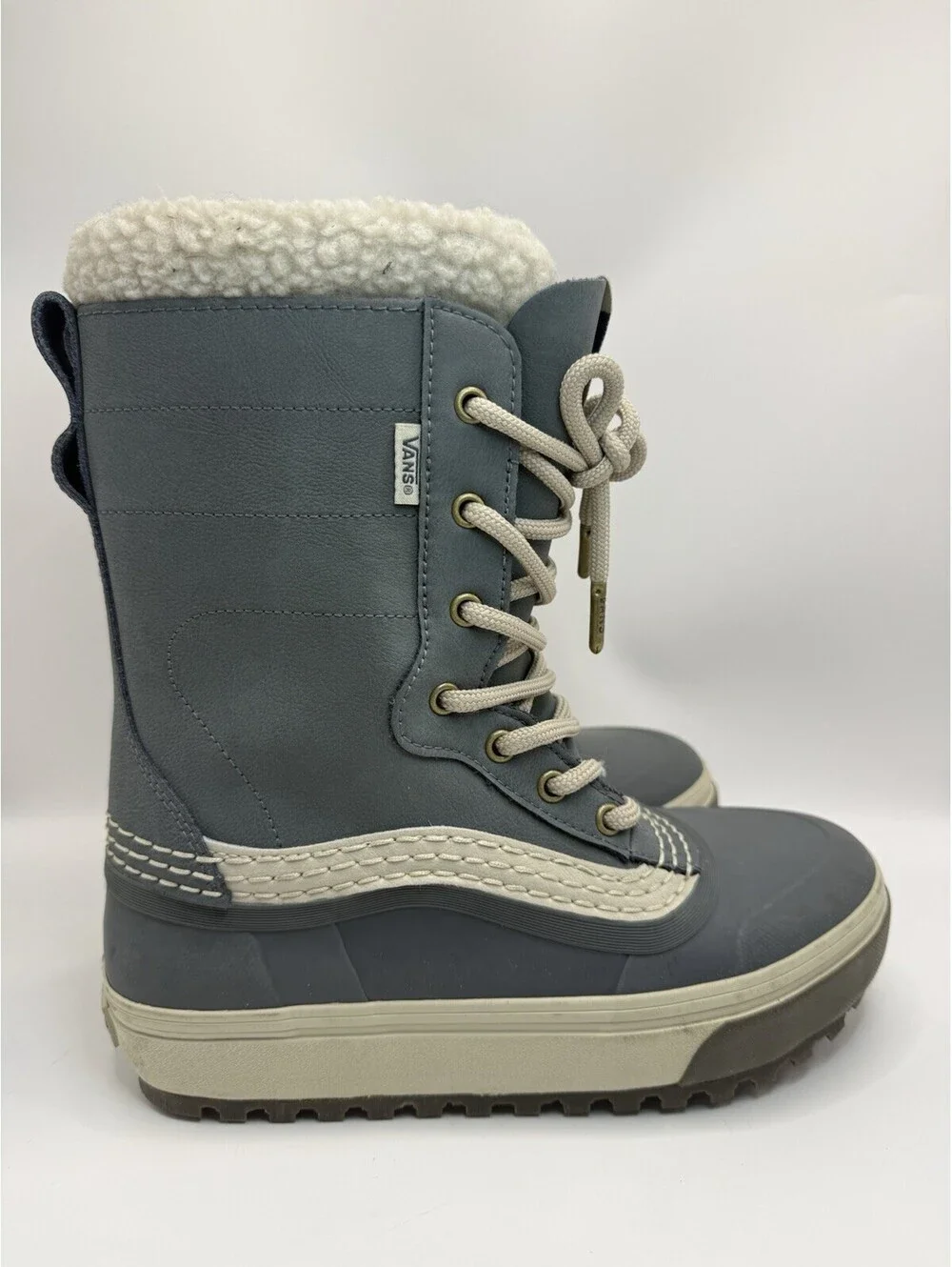Vans Unisex Standard Snow MTE Shoes VN0A5JI1GRY Grey Women’s Size 6 NWOB